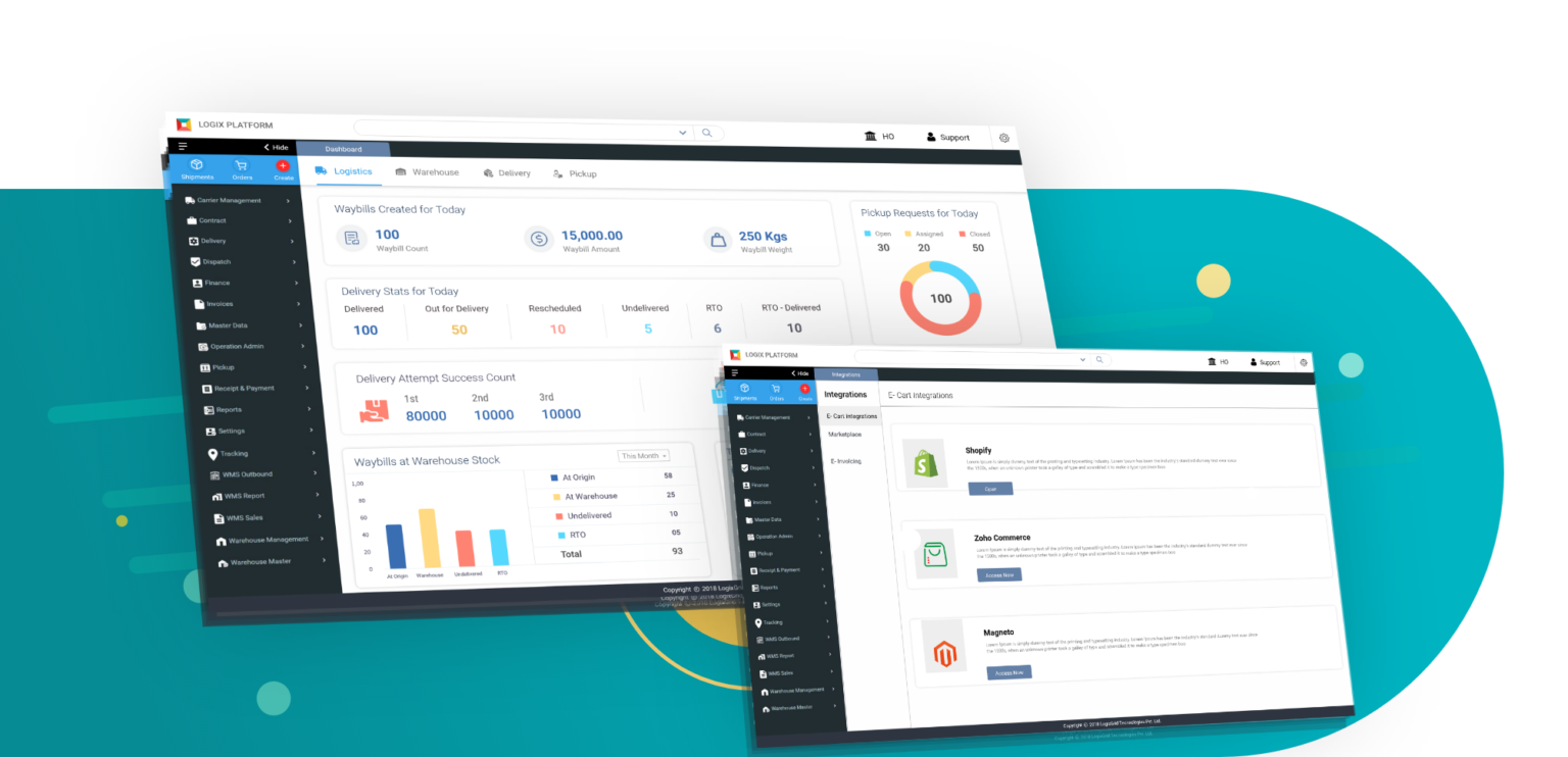 Logix Platform SignUp LogixGRID Platform And Application For Logistics Management