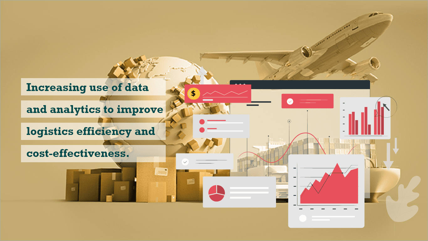 Increasing use of data and analytics to improve logistics efficiency and cost effectiveness 02